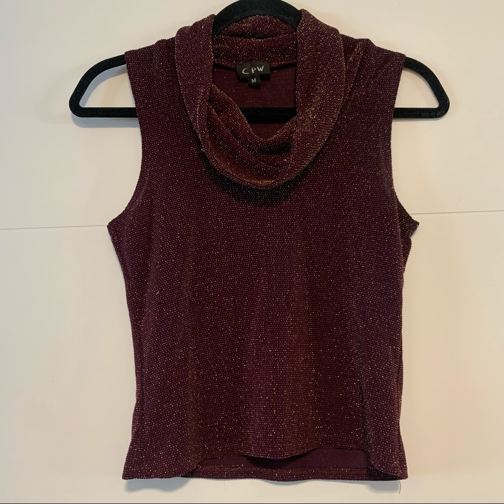 CPW | Vintage Cowl Neck Tank Top